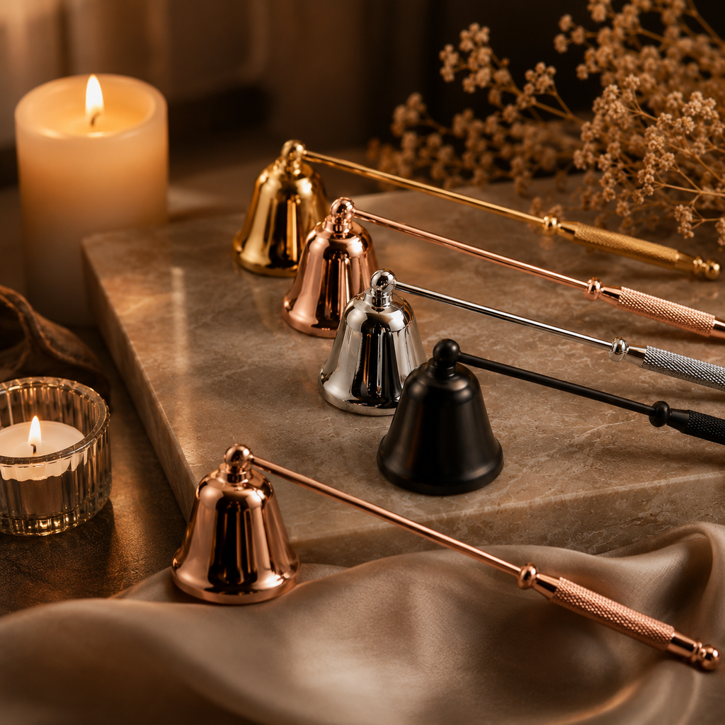 Luxury Candle Snuffer – Elegant Wick Extinguisher for Candle Care & Home Fragrance