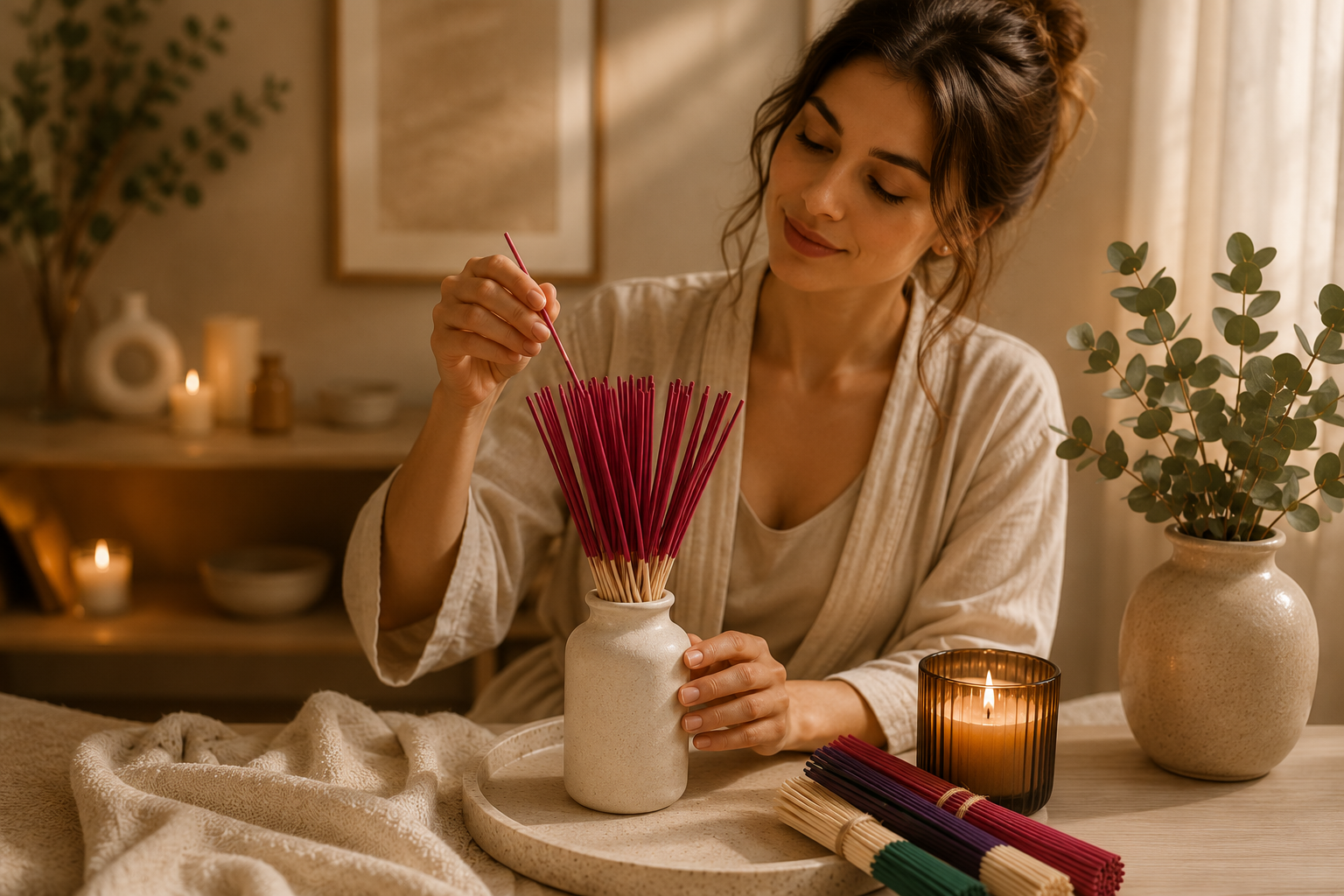 Natural Incense Sticks for Relaxation & Meditation