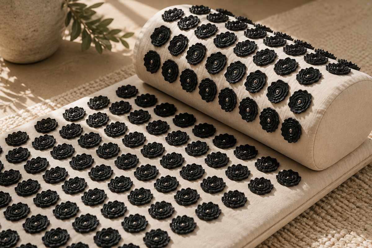 Natural Acupressure Mat Set for Relaxation & Recovery