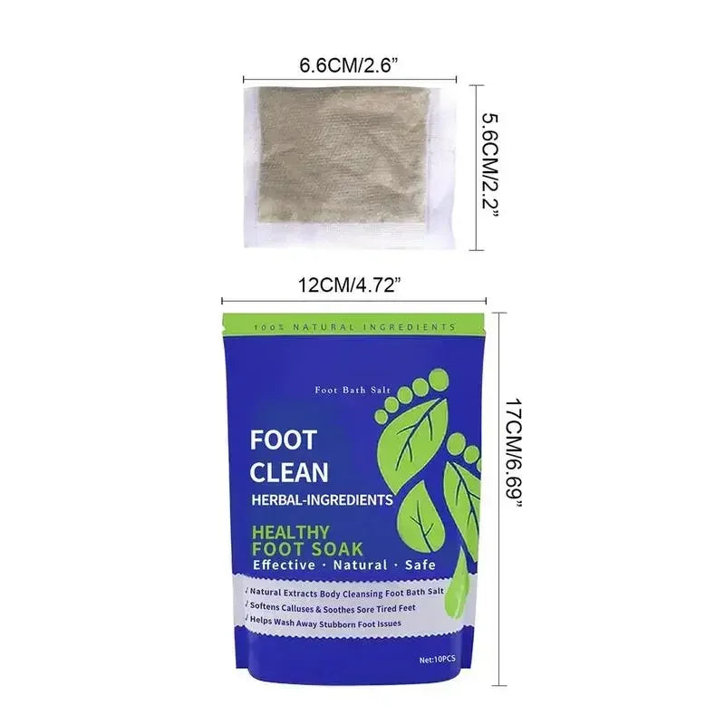 Healthy Foot Soak Tablets (10 Pack) – Relaxing Foot Bath for Tired Feet & Home Spa Care