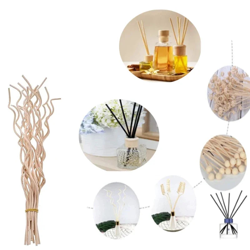 Extra Thick Reed Diffuser Replacement Sticks – Rattan Aromatherapy Refill