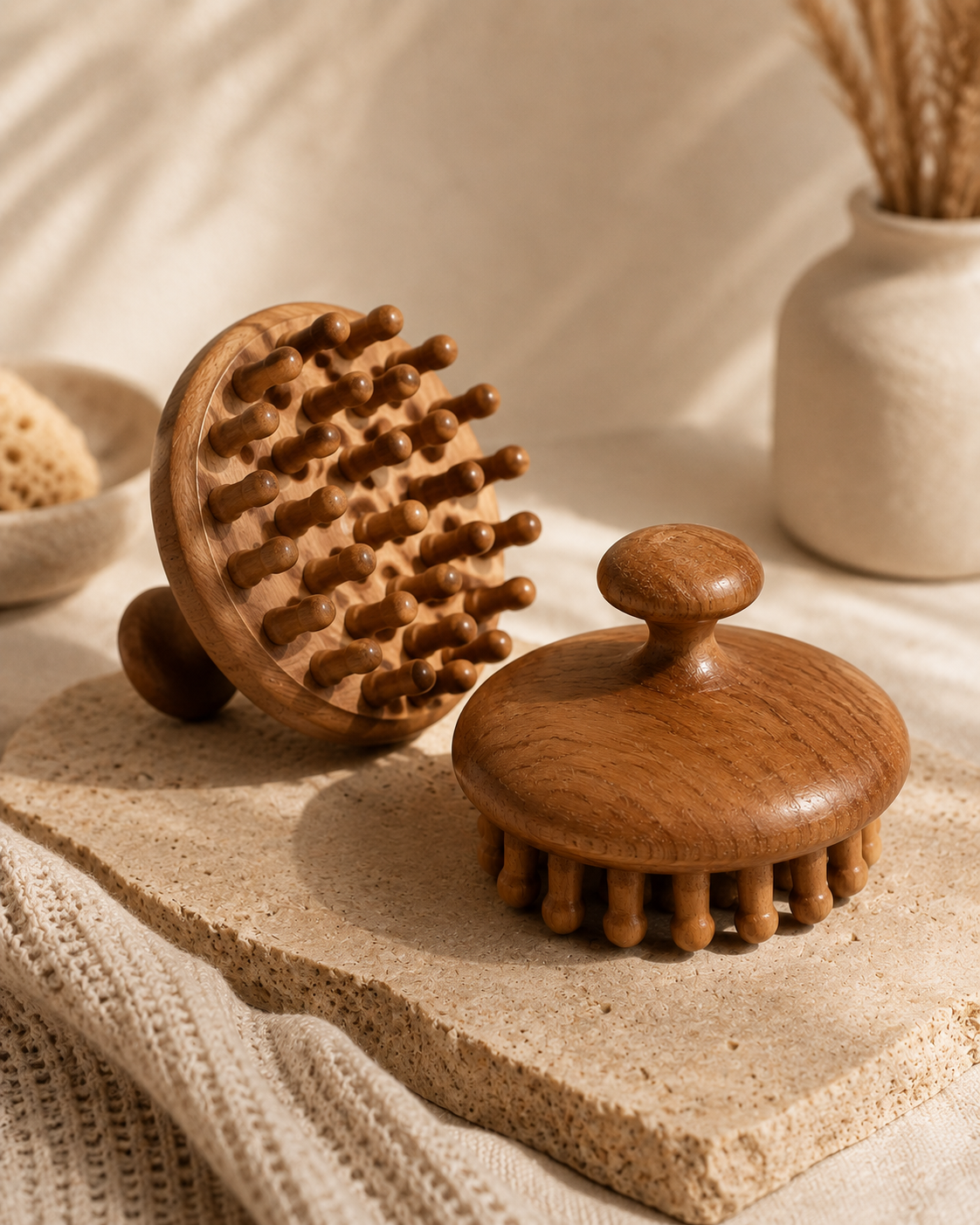 Sandalwood Scalp Massager | Elevated Rituals